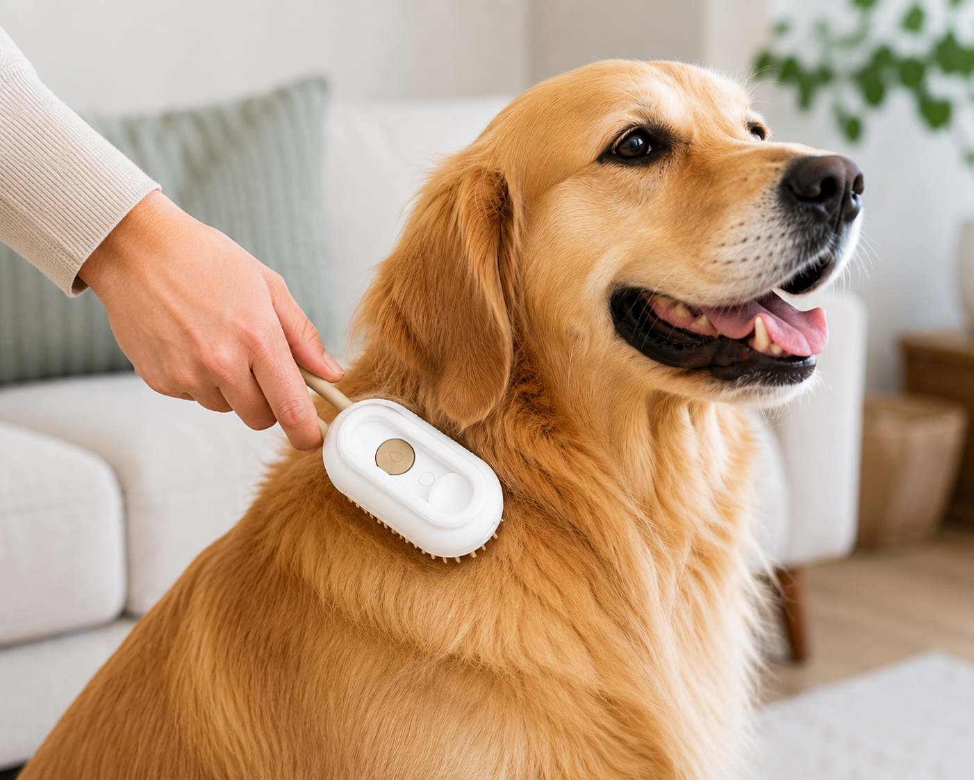 Fur-Free Pet Grooming Comb