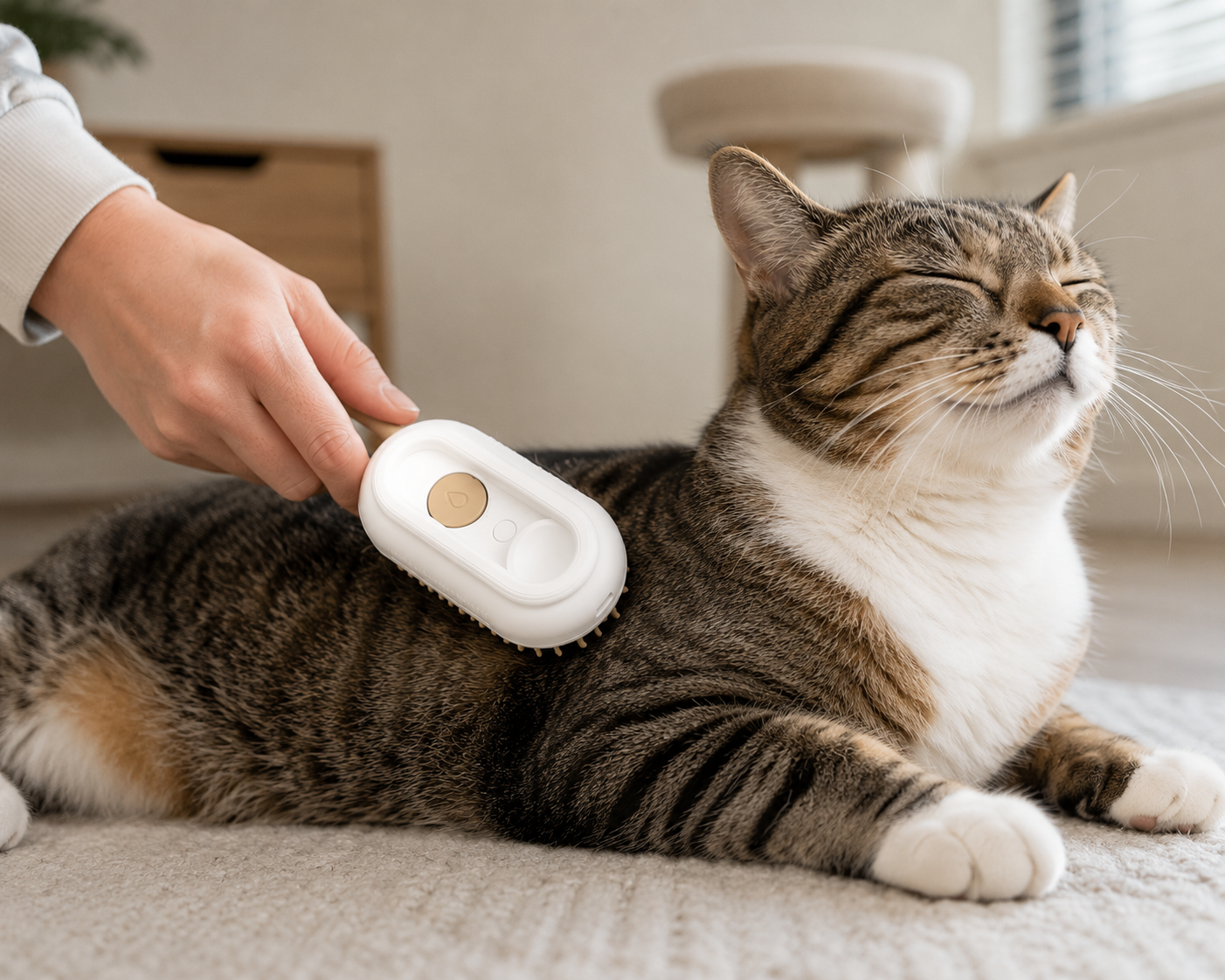 Fur-Free Pet Grooming Comb